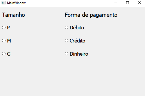 Interface para reprodução