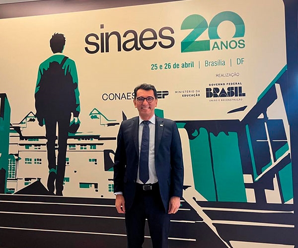 Vice-reitor de Ensino e Pesquisa da FEI participa do Seminário de 20 anos do Sistema Nacional de Avaliação da Educação Superior no Brasil