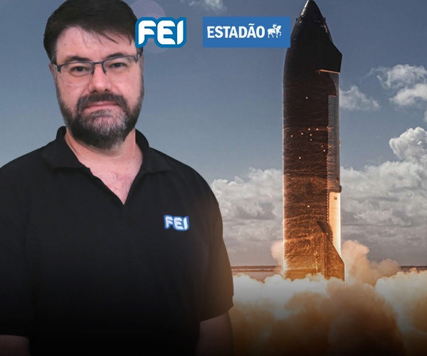 Starship: Prof. Cássio Barbosa, astrofísico da FEI, fala sobre voo do maior foguete do mundo