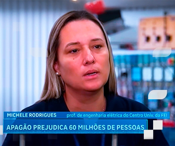 Professora de Engenharia Elétrica da FEI fala sobre apagão ocorrido na Europa