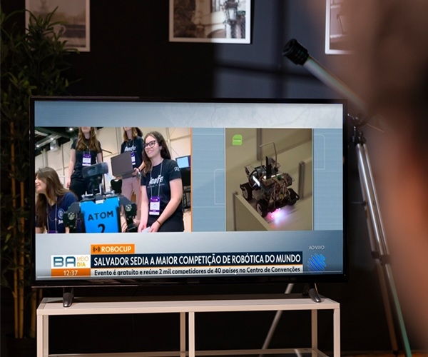 FEI na Mídia: Equipe ROBOFEI é destaque em reportagem da TV Globo de Salvador