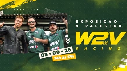 W2V Racing retorna à FEI para exposição e palestra sobre os bastidores da motovelocidade